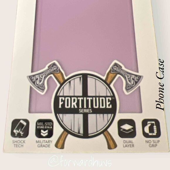 Cellhelmet Fortiitude Series iPhone 6.7” (2020) Lilac Blossom Purple Case - Picture 3 of 8